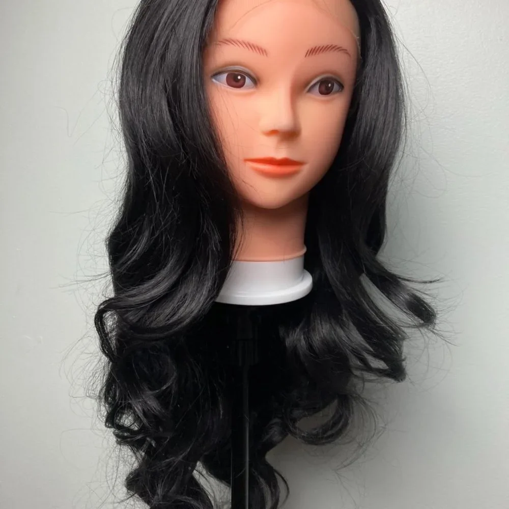Black Wavy Lace Front Wig